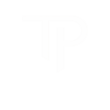 logo thibaut papin blanc